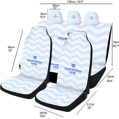 on provided designs, Universal seat cover
