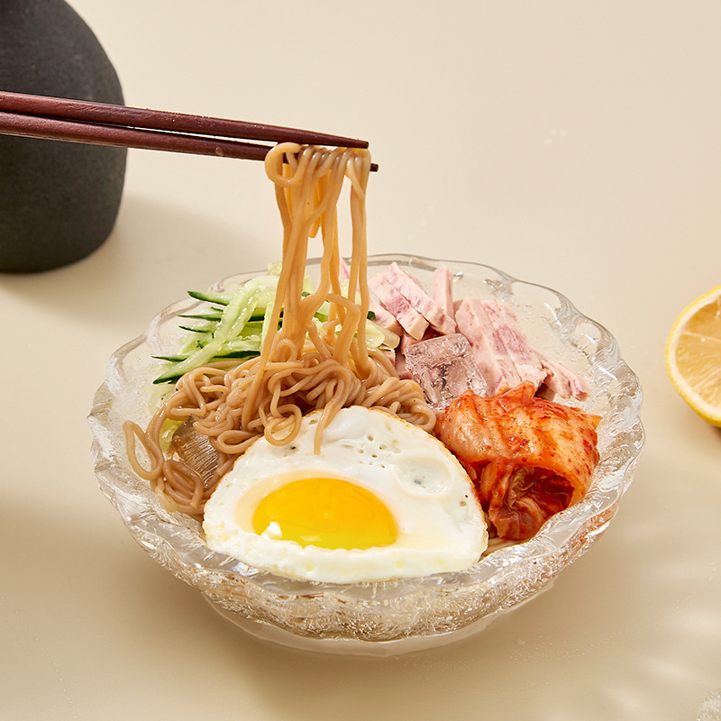 Nuevo molde de tazón de hielo ensalada helado ensalada de frutas helado tazón fruta plato creativo decorativo contenedor bandeja de hielo