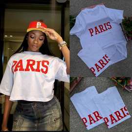 300克纯棉美式短袖t恤女夏季2024新款宽松潮牌半袖上衣休闲百搭