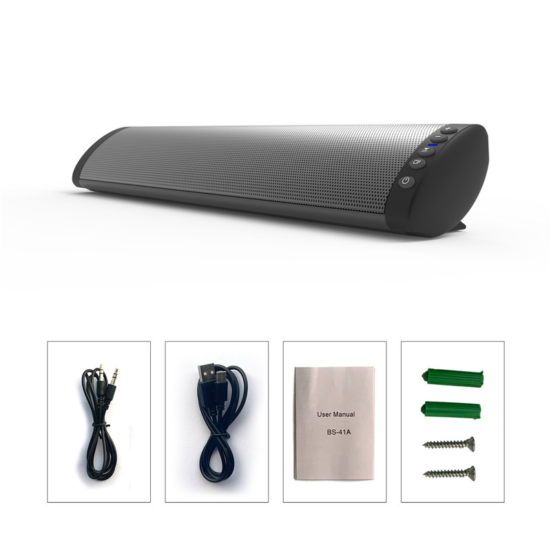 Germany's 2025 New Yfbs-41A Wall-Mounted Tv Bluetooth Speaker Multimedia Radio Card Audio