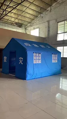 Outdoor emergency relief tents, civil Avtomobil dam çadırları - non-standard-model-12-32x37m-single-tent-with-printed-text-can-be-customized-as-needed
