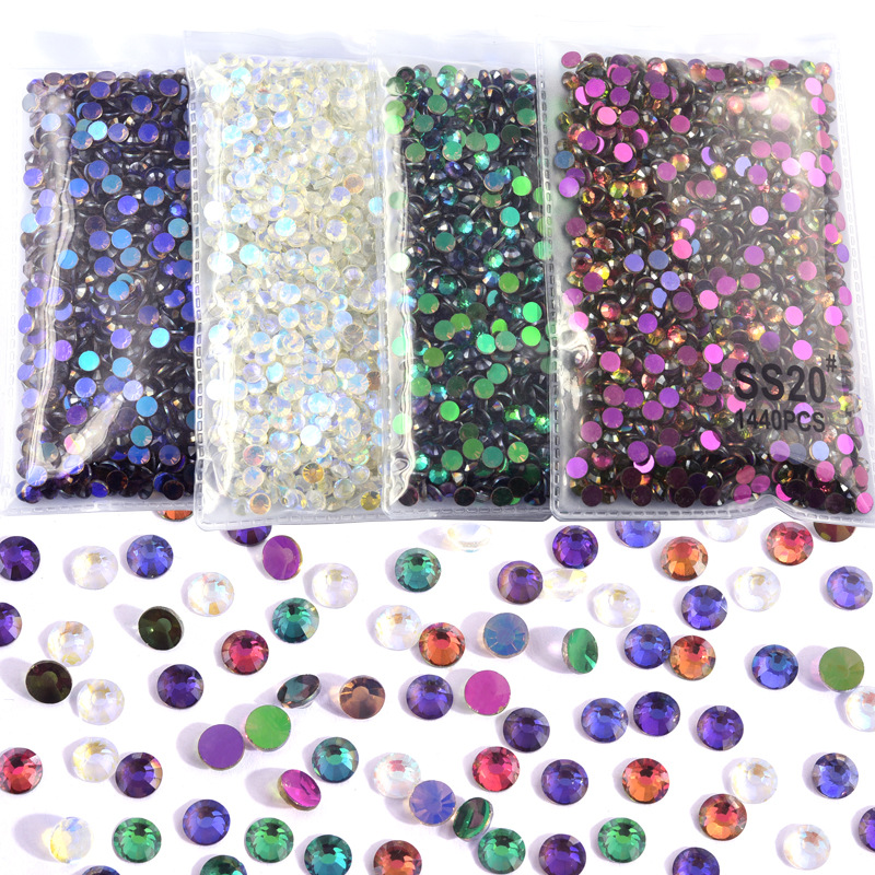 玻璃平底钻美甲diy水钻水晶钻饰批发 (5)