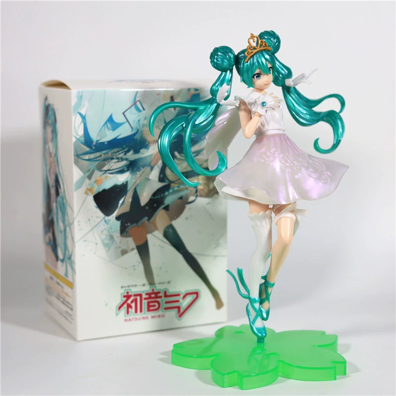 Фигурка Angel Hatsune Miku Future, модель двухмерной аниме-девушки, украшение для автомобиля