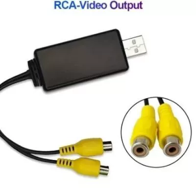 Applicable to Dingwei Novida Handheld Fangyitong Android Host Video Output Box/usb to RCA/AV Output