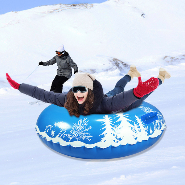 Inflatable ski children's ski board PVC