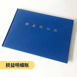 损益明细账财务会计用品精装本横版16开100页厂家批发手账本台账