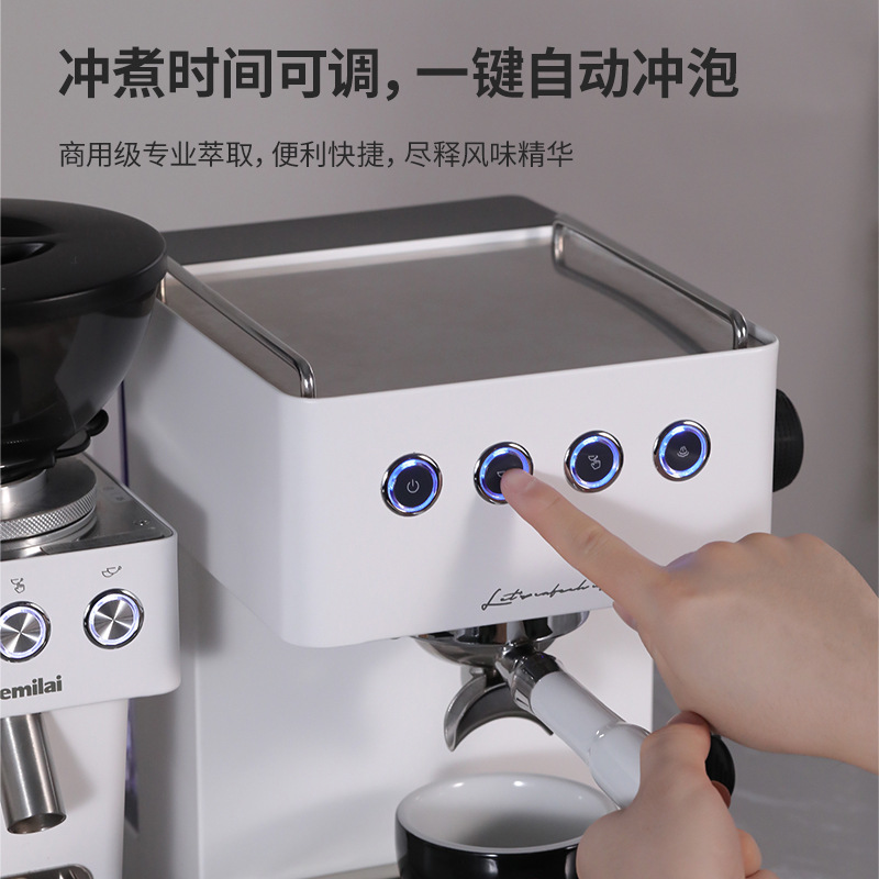 Gramley CRM3005G Italian Semi-Automatic Home Coffee Machine Cross-Border Outdoor Small Cappuccino Coffee Machine