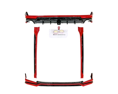 Integrated Front Shovel Side Skirt Rear – Spoiler - eleventh-generation-civic-small-surround-complete-deluxe-edition-painted-order-remarks