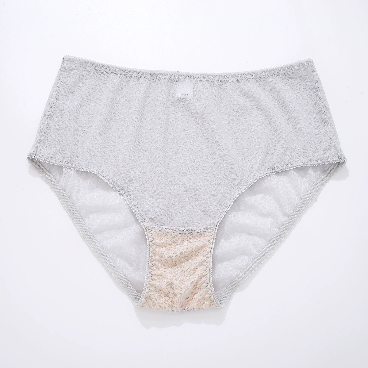 古怀社 Underwear, silk breathable fresh silky comfortable trousers, high waist
