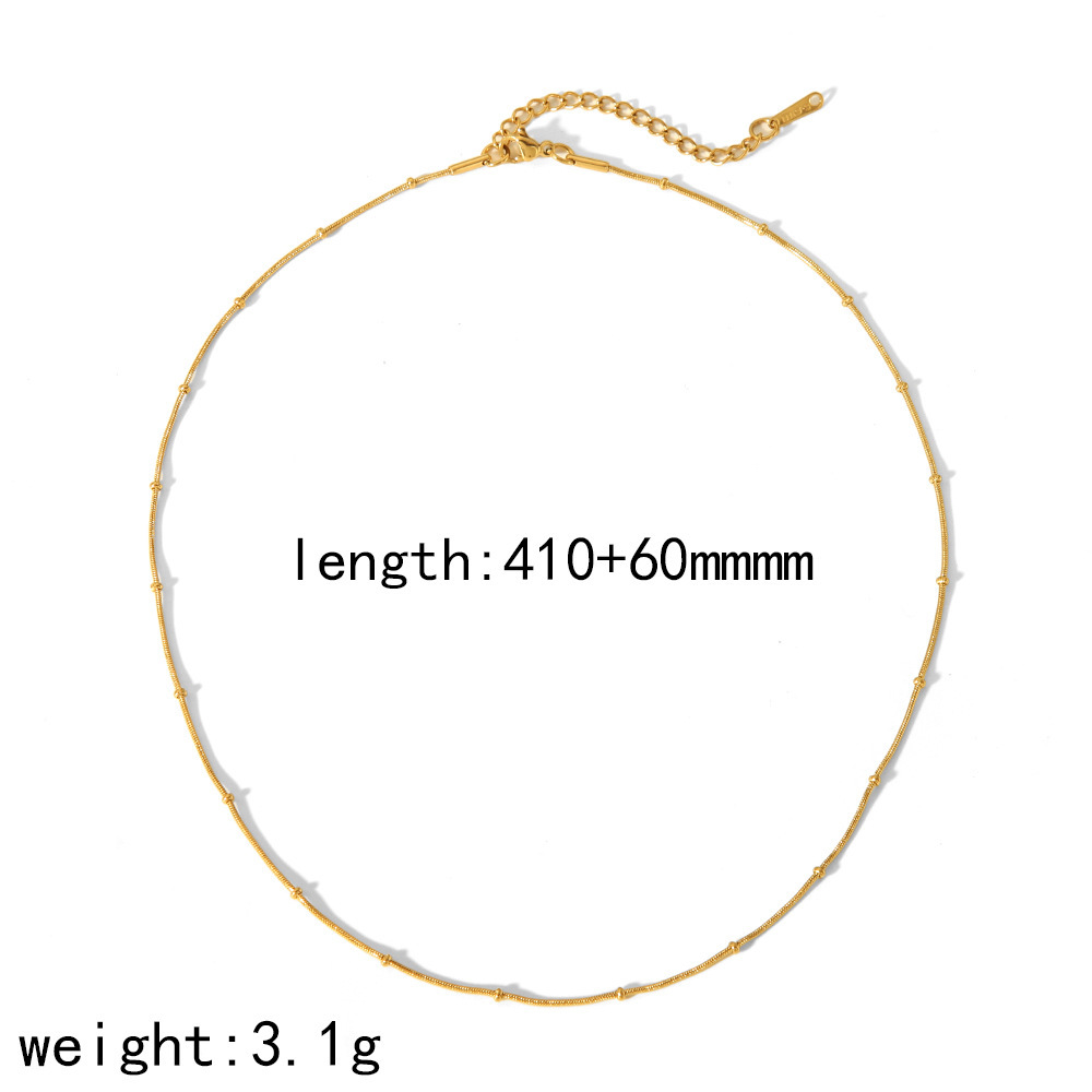 Personlig torque halskæde i rustfrit stål_voghion.com