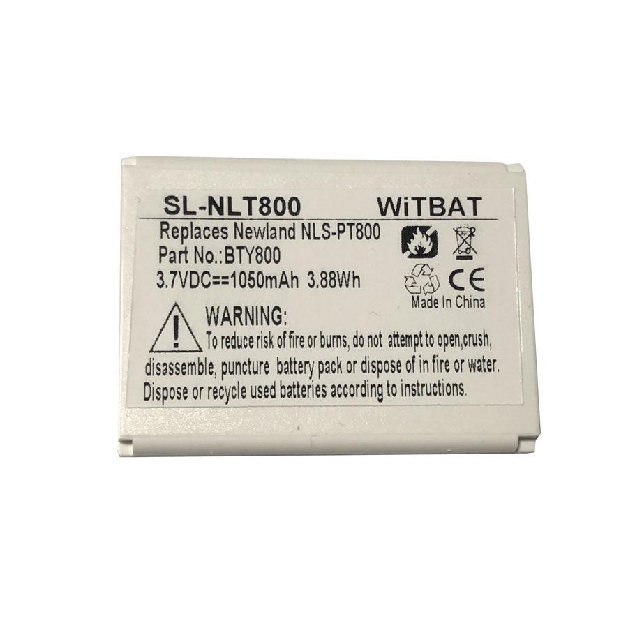 适用新大陆NLS-PT800 PT850 PT853 数据采集器电池BTY800
