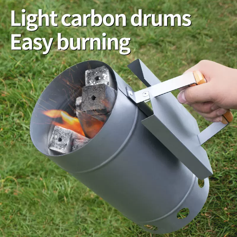 批发快速发碳引火桶点炭木炭引燃桶碳烧烤炉点火器存碳炉养碳炉商