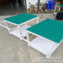 车间可移动带轮小推车定做防静电多层工具车物料周转车分拣手推车