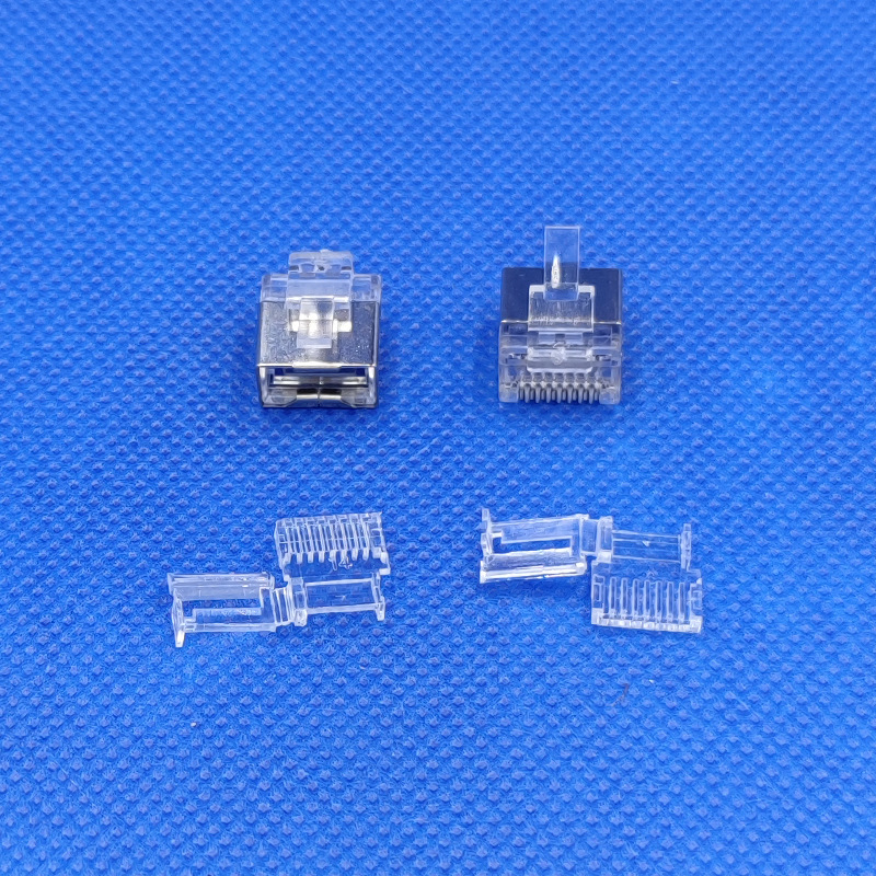 8о���嵥���۵�����ʽˮ��ͷFU 0.55��0.62�׾� RJ45 8P8Cˮ��ͷ