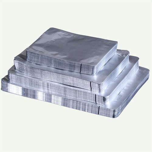 Pure aluminum foil vacuum bag food packaging bag, ready-to-eat preservation thick suction seal bag, face mask packaging bag