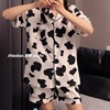 Brand cardigan, summer thin pijama, cartoon cute Japanese set, 2022, Korean style