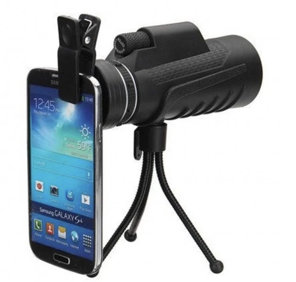 单筒望远镜40*60高清高倍双调户外微光可拍照望远镜