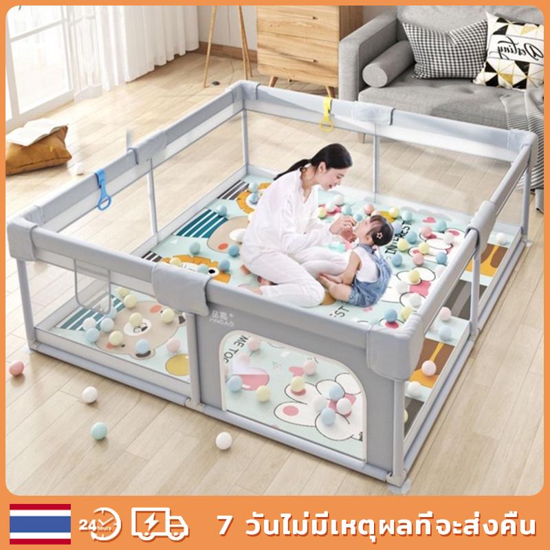 Factory-made playpen safety fence for babies, indoor home use, baby floor playpen, children's crawling fence, baby floor enclosure