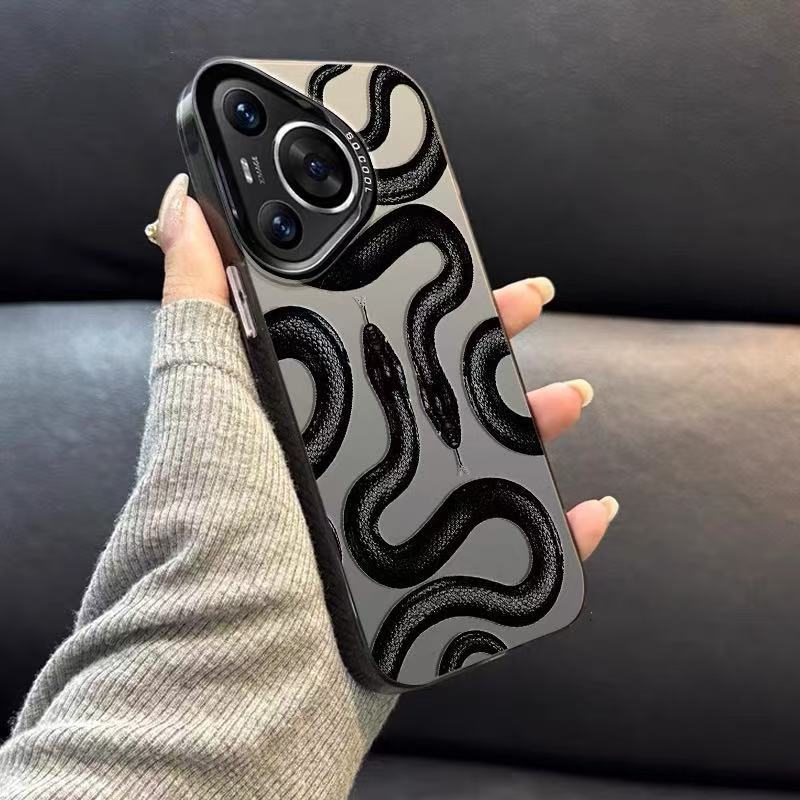 Marca de moda Mamba para carcasa de teléfono móvil mate60pro Huawei P70pro nuevo Honor 100nova1 2/11 serpiente