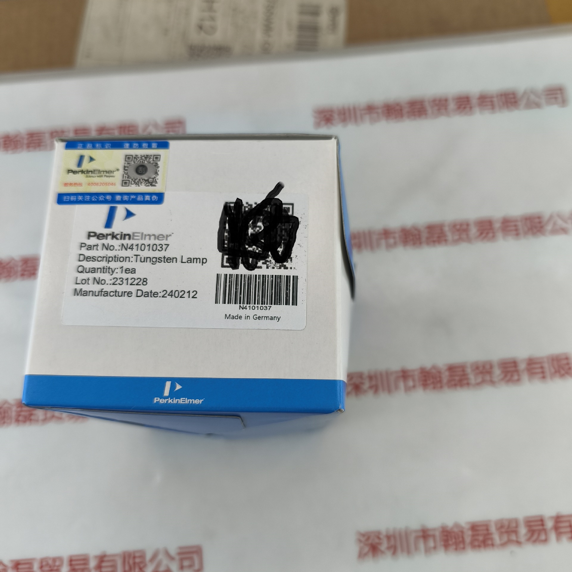PerkinElmer铂金埃尔默 N4101037  钨灯