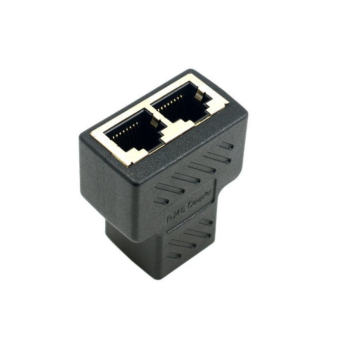 シールド付き CAT6 RJ45 ネットワーク 3 ウェイ ヘッド ネットワーク ケーブル延長 1 対 2 アダプター スプリッター卸売|undefined