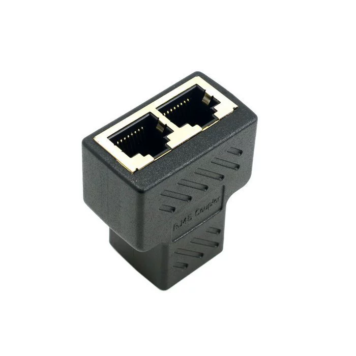 Продукт сетевой кабель CAT6 RJ45 трехходовой штекер удлинение одного пункта и двух вращающихся соединений оптом