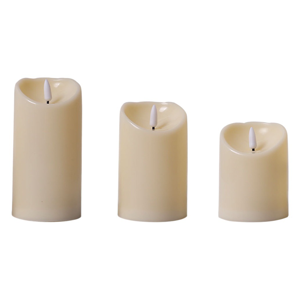 LED luz de vela electrónica Navidad fiesta de Halloween ambiente suministros de diseño lámpara de vela de simulación luz de ambiente de boda