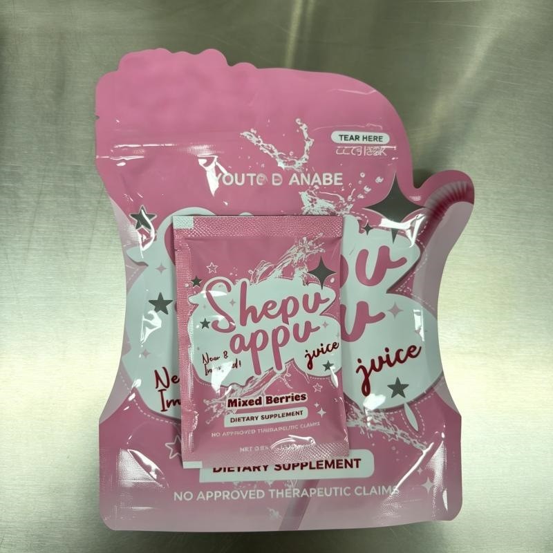 Blueberry Collagen Powder Drink Mix 150g Sugar-Free Beauty Wellness Powder in use