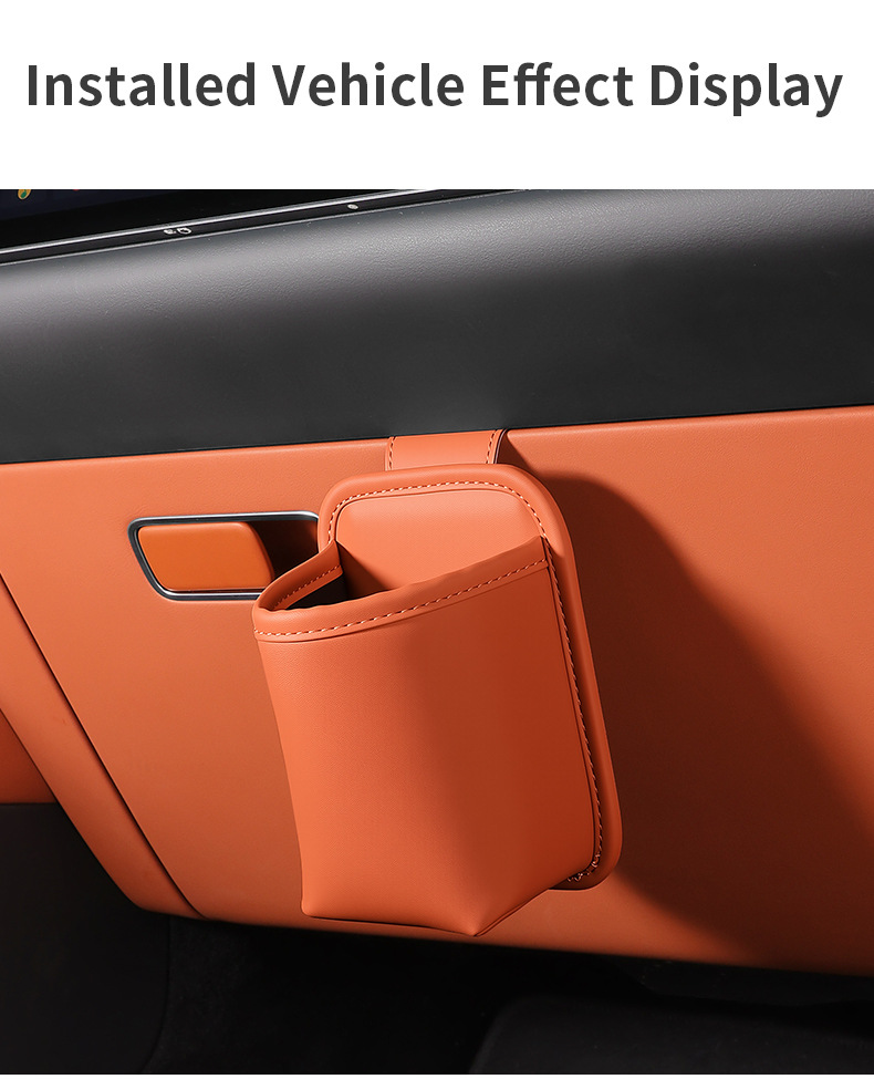 Cross-Border Car Seat Door Cup Holder, Car Passenger Storage Bag, Car Beverage Holder, Portable