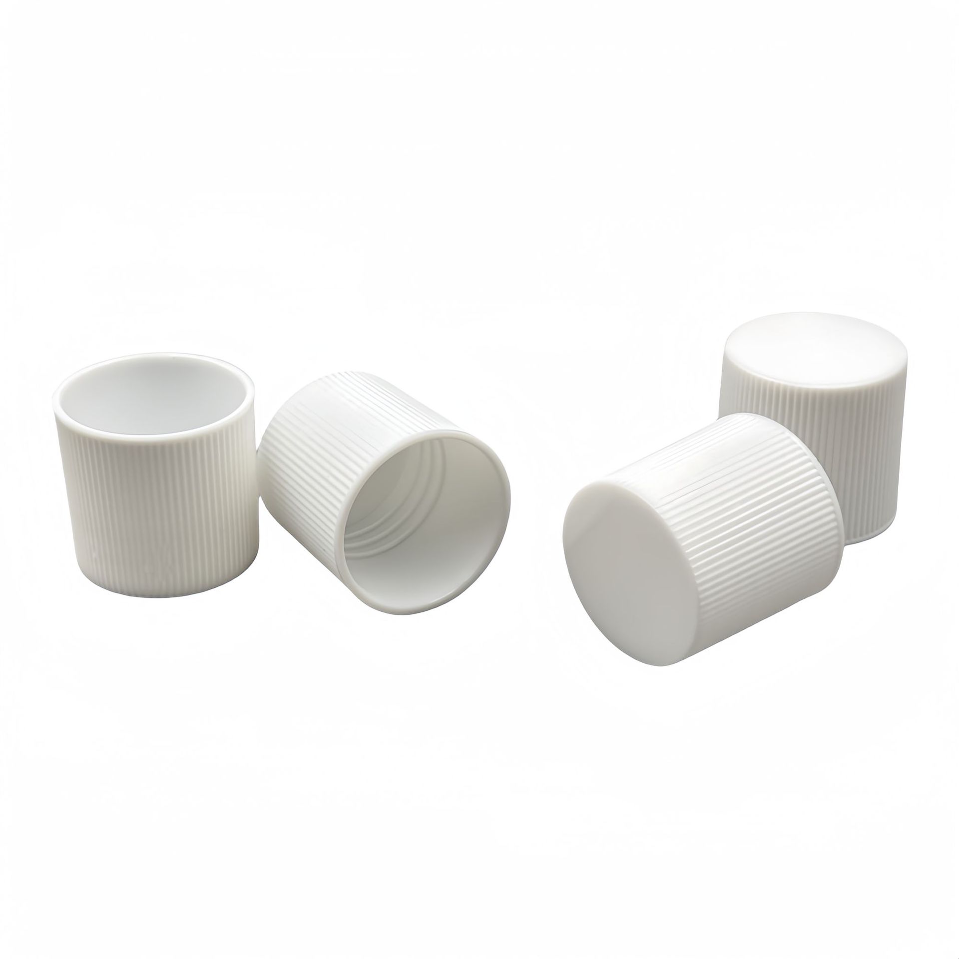 24mm enjuague bucal de dientes cubierta PP cubierta de rayas blancas 26 alta cantidad de descuento suministro directo de fabricantes