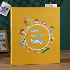 德源相冊本插頁式家庭5寸兒童情侶紀念冊小清新五寸影樓照片冊