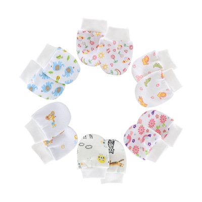 Foreign trade Europe and America Newborn glove baby glove Protective cover Amazon Cross border Source of goods 821025