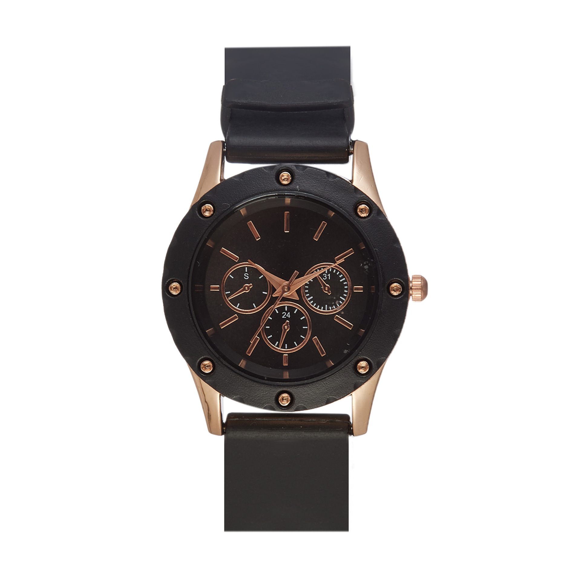 popular women's New watch with silicone tape quartz waterproof watch, Korean version trendy and versatile ,_voghion.com