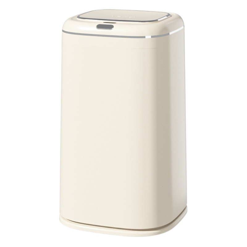 Basura de inducción inteligente de alto aspecto puede casa sala de estar cocina con tapa Nordic luz lujo eléctrico automático de gran capacidad image 1
