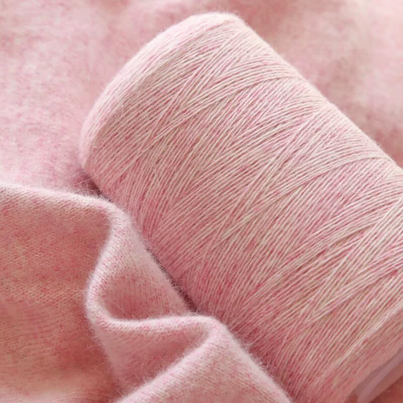 Manufacturer wholesale two-strand cashmere thread genuine cashmere thread 100 woven hand knitted scarf yarn pure DIY wool thread
