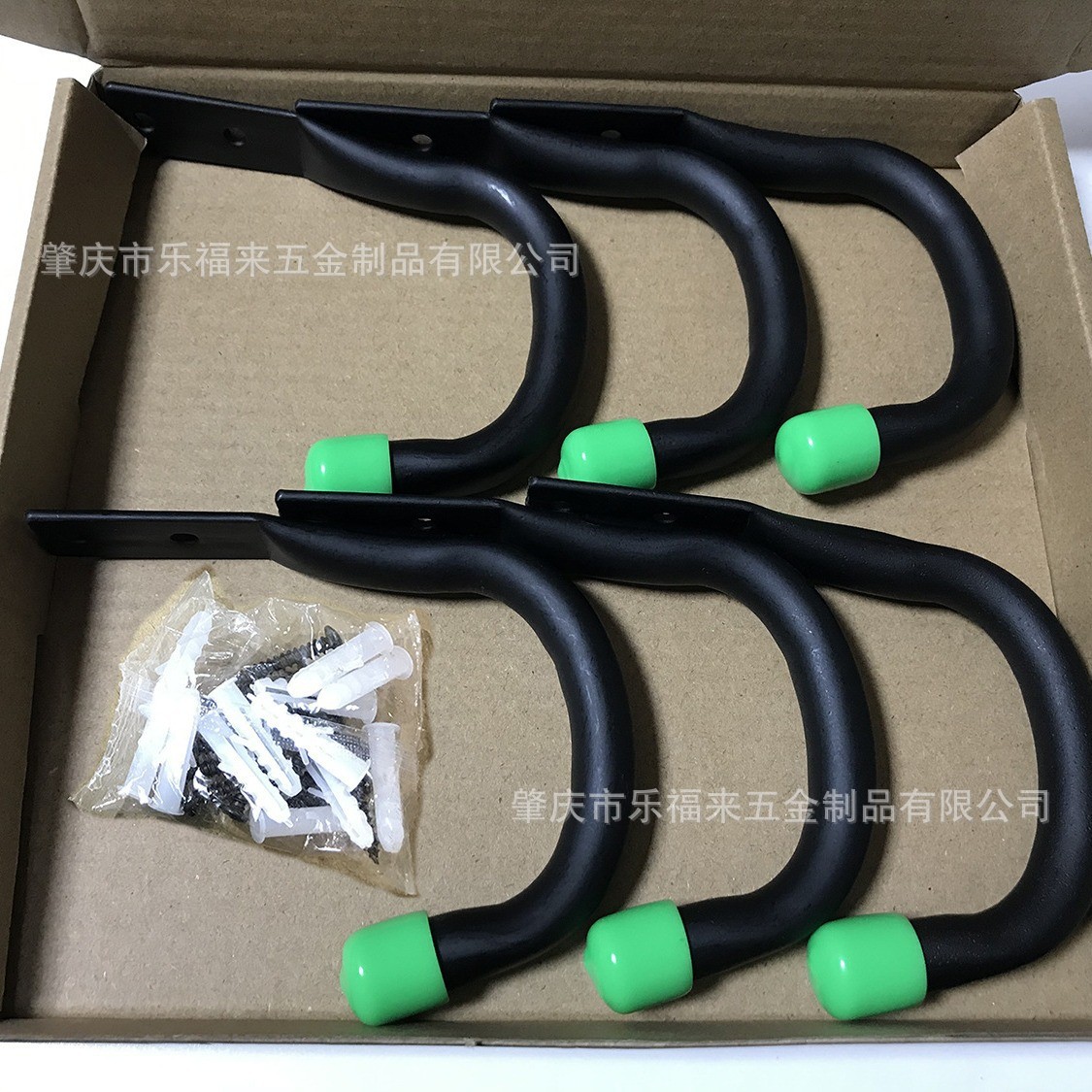 Juego de ganchos Gancho de garaje Gancho de bicicleta de seis paquetes Gancho de almacenamiento de garaje Gancho de soporte de pared de tornillo