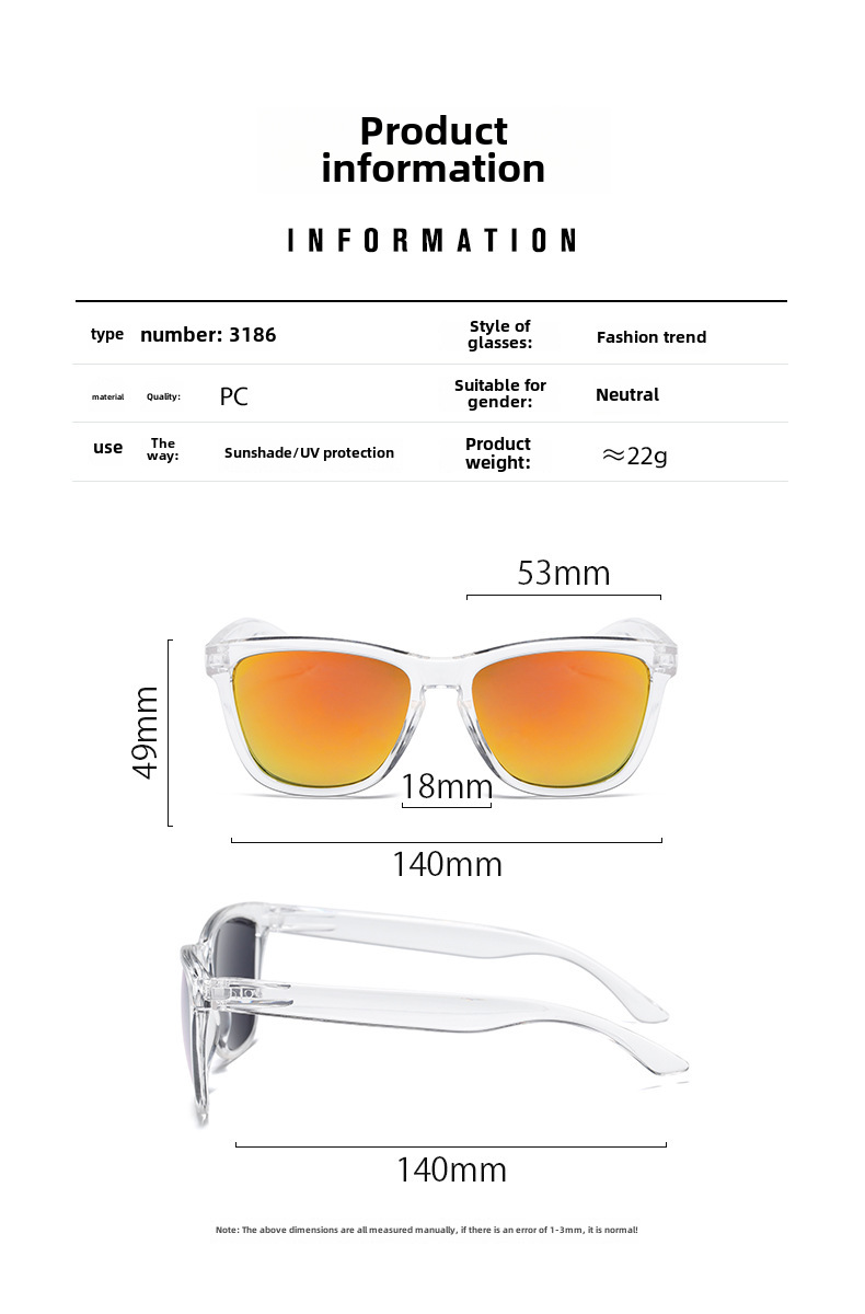 Lunettes de soleil classiques personnalisées à la mode de style coréen, lunettes de soleil concaves résistantes aux UV et au soleil, lunettes unies pour femmes_voghion.com