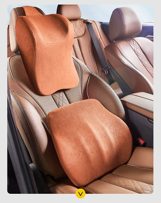 Headrest, neck pillow car headrest - 1-headrest-1-waist-cayenne