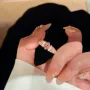 爆闪法式小众女戒指