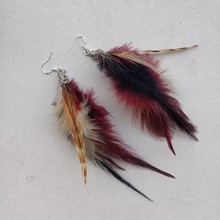 Feather earringsWnQWISHuͨëh