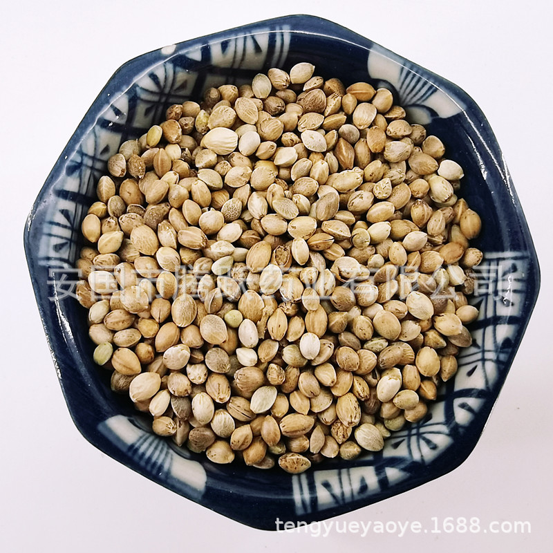 Hemp Seed Huo Ma Ren 500g Dried Cannabis sativa Fruit for Decoctions and Congee quality and texture