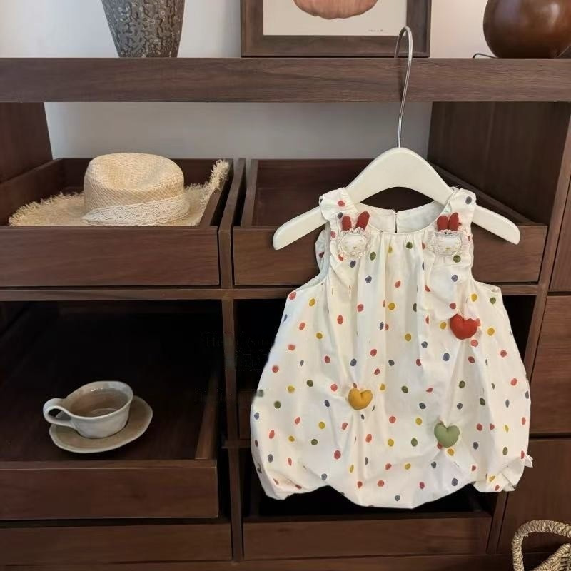 【Colección de Vestidos para Bebés Sweet Little Sister】Ropa Infantil Vestidos Elegantes de Verano para Niñas Venta al por Mayor Vestidos de una Pieza Dropshipping de Moda