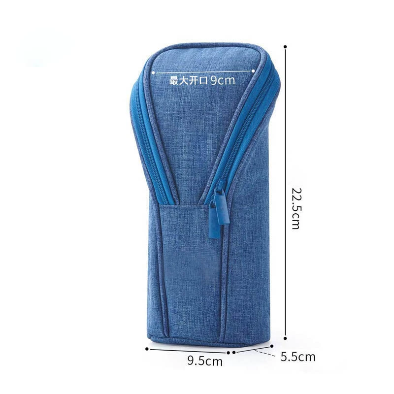 Capacious handheld pencil case for students, custom-made