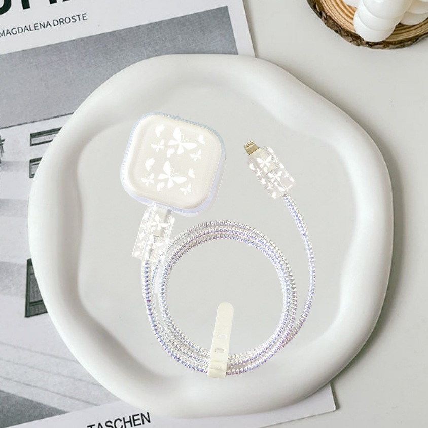 흰나비 [5종세트-큰머리1-작은머리2-보호줄1-끈1]