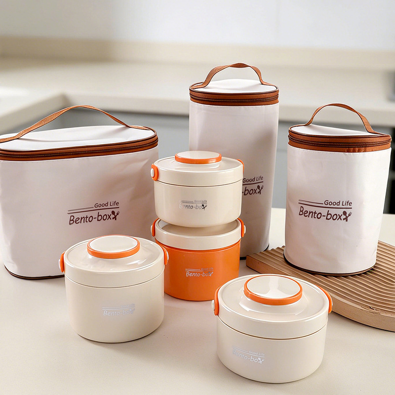 Food-Grade Insulated Lunch Box, Microwaveable, Layered and Sealed, Portable Lunch Box for Students and Office Workers, Dropshipping Available Food-Grade Insulated Lunch Box, Microwaveable, Layered and Sealed, Portable Lunch Box for Students and Office Workers, Dropshipping Available