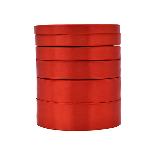 Big red webbing ribbon 0.3-3.8cm large roll ribbon gift packaging ribbon diy accessories polyester