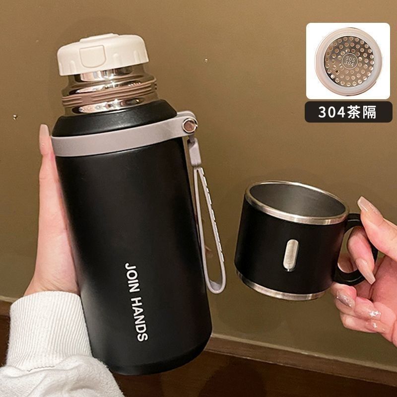 316水杯新款保温杯大容量女生大号高颜值茶水分离带杯盖喝水水壶|undefined
