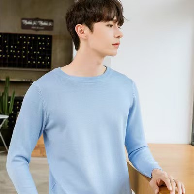 라이트 블루[라운드 넥]