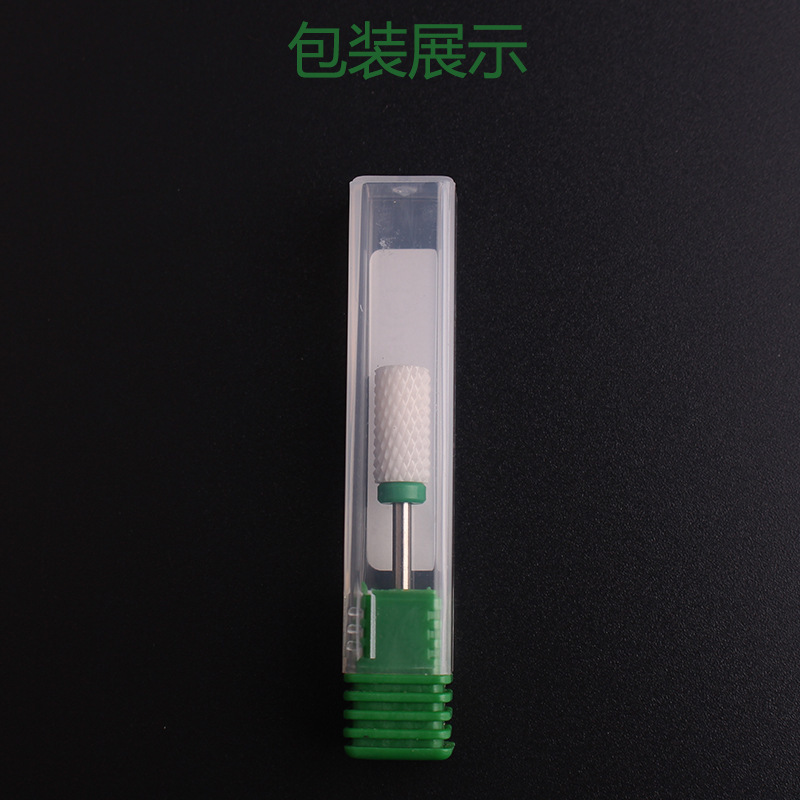 Cerámica de manicuras reemplazo de la broca de molienda Uña de eliminación de uñas piezas de molienda de la broca de maíz frontal