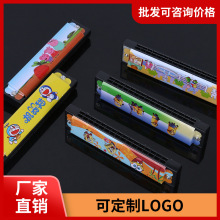 儿童口琴初学玩具小口琴卡通金属口琴简单口吹小乐器16孔彩色口琴